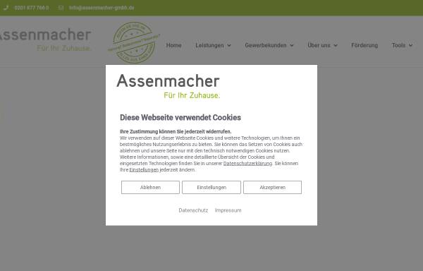 Vorschau von www.assenmacher-gmbh.de, Assenmacher GmbH