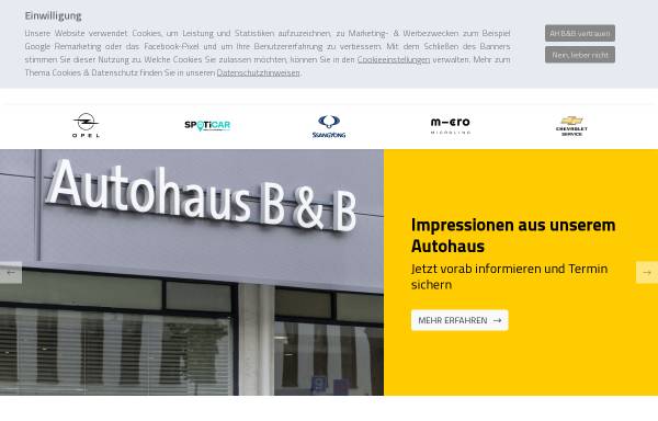 Vorschau von autohaus-bub.de, Autohaus B&B GmbH