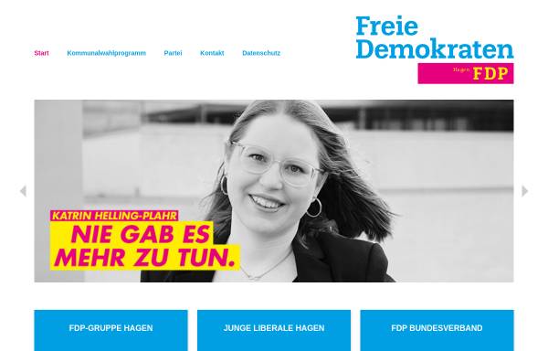 Vorschau von www.fdp-hagen.de, FDP Kreisverband Hagen