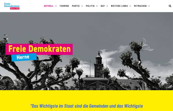 Vorschau von www.fdp-herne.de, FDP Herne