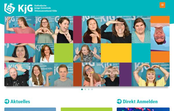 Vorschau von www.kjg-koeln.de, Katholische Junge Gemeinde im Dözesanverband Köln