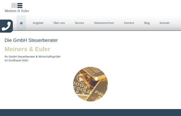 Vorschau von www.meiners-euler.de, Meiners & Euler Treuhand GmbH