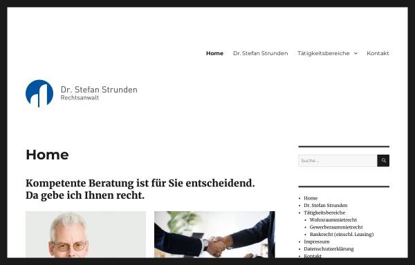 Vorschau von www.strundenpartner.de, Strunden & Partner Rechtsanwälte