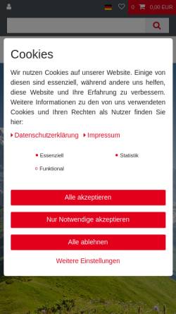Vorschau der mobilen Webseite www.sportsofultra.de, U.L.TRA - Ski online