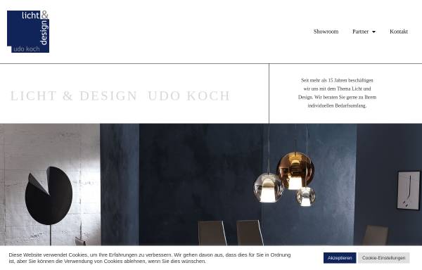 Vorschau von www.koch-lichtdesign.de, Koch Lichtdesign & Handelsagentur, Udo A. Koch