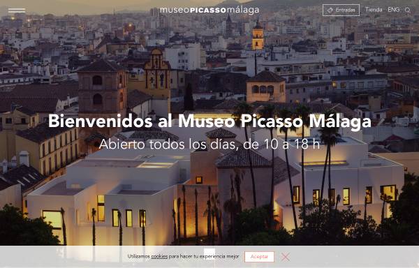 Vorschau von www.museopicassomalaga.org, Kunstmuseum Pablo Picasso