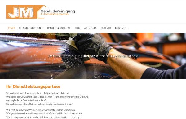 Vorschau von www.jm-gebaeudereinigung-remscheid.de, Jerome Mattern Gebäudereinigung