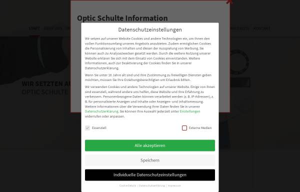 Vorschau von opticschulte.com, Optic Shop os GmbH