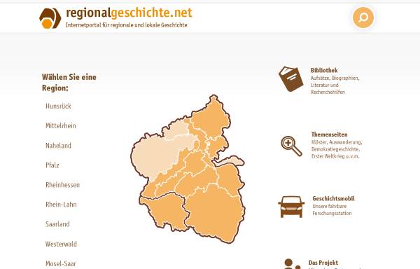 Vorschau von www.regionalgeschichte.net, Regionalgeschichte.Net
