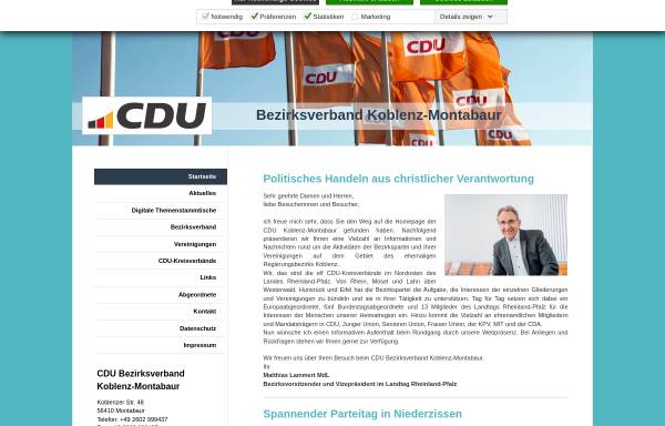 CDU Bezirksverband Koblenz-Montabaur