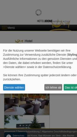 Hotel Krone in Bad Münster am Stein