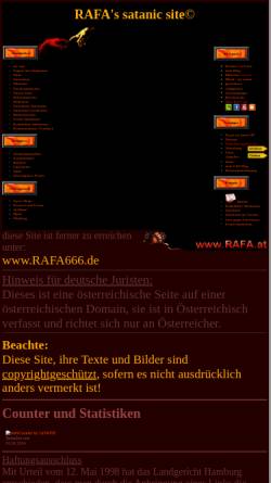 Vorschau der mobilen Webseite www.rafa.at, RAFA