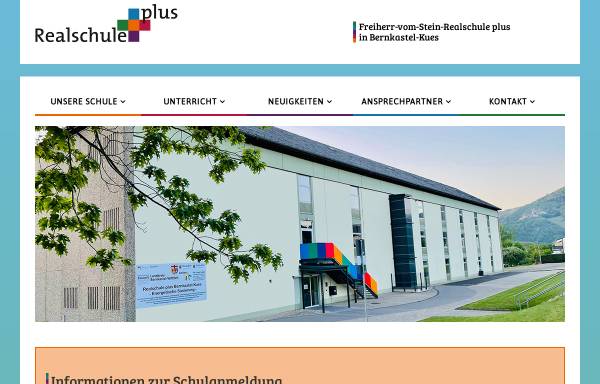 Vorschau von www.rsplus-bks.de, Freiherr-vom-Stein-Realschule plus