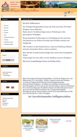 Vorschau der mobilen Webseite www.weingutdreigiebelhaus.de, Weingut Dreigiebelhaus