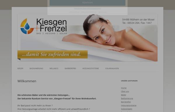 Kiesgen+Frenzel • Bad | Sanitär | Heizung