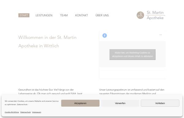 Vorschau von www.stmartin-apotheke.de, St. Martin Apotheke
