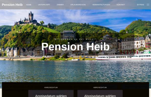 Vorschau von www.pension-heib.de, Pension Heib