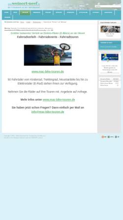 Vorschau der mobilen Webseite weinortneef.de, Gästhäuser Remise und Auberge