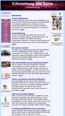 Vorschau der mobilen Webseite www.jenseits-de.com, Jenseitskontakte