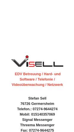Visell PC Service Webdesign