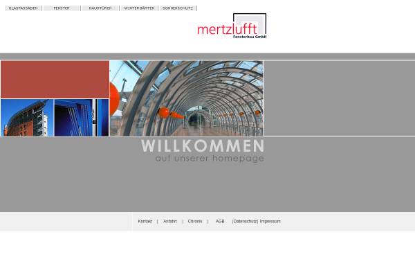 Vorschau von www.mertzlufft-fensterbau.com, Mertzlufft Fensterbau GmbH