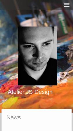 Vorschau der mobilen Webseite www.atelier-js-design.com, Atelier JS Design