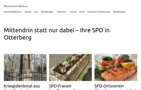 Vorschau von www.spd-otterberg.de, SPD-Gemeindeverband Otterberg