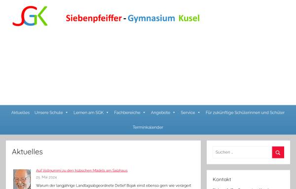 Vorschau von www.siebenpfeiffer-gymnasium.de, Gymnasium Kusel