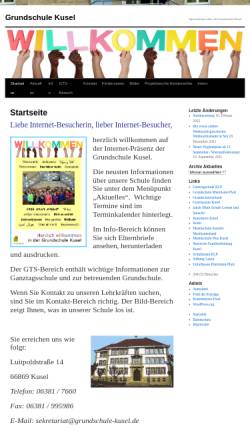 Vorschau der mobilen Webseite grundschule-kusel.de, Grundschule Kusel