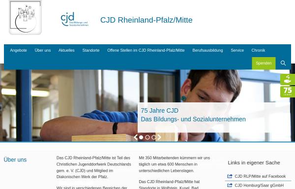 Vorschau von www.cjd-rheinland-pfalz-mitte.de, CJD Rheinland-Pfalz/Mitte