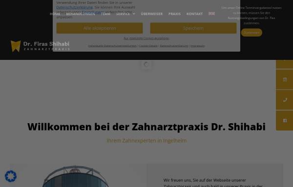 Vorschau von zahnarzt-shihabi.de, Zahnarztpraxis Dr. Shihabi