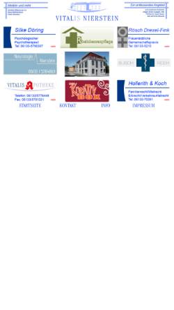 Vorschau der mobilen Webseite www.vitalis-nierstein.de, Christian Busch Gebäudemanagment