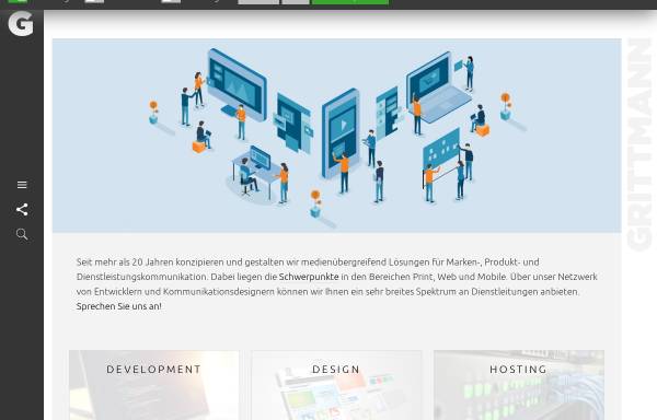 Grittmann - development - design - hosting