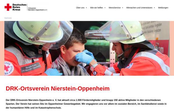 Vorschau von www.drk-nierstein-oppenheim.de, DRK-Ortsverein der Verbandsgemeinde Nierstein-Oppenheim e.V.