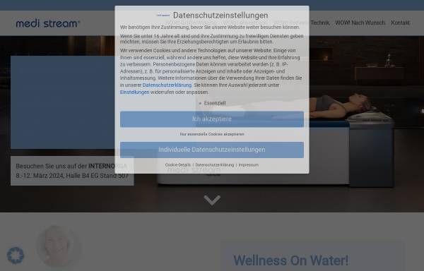 Vorschau von www.medi-stream.de, NM Wellness on Water