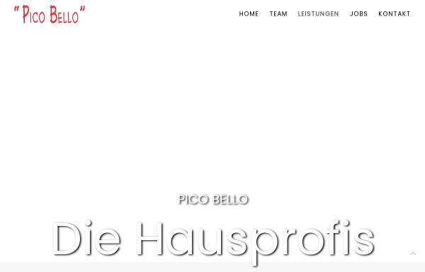 Vorschau von pico-bello.org, Pico Bello - Die Hausprofis