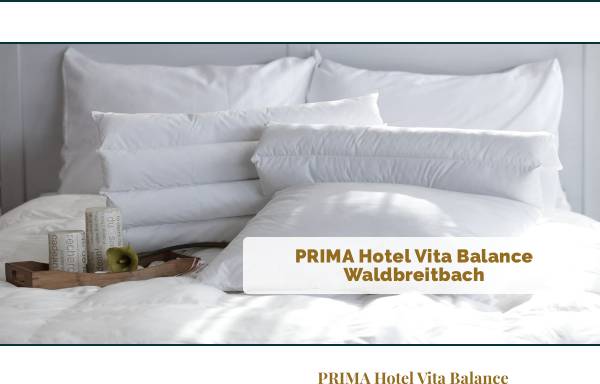 Vorschau von www.vitabalance-hotel.de, Vita Balance Hotel