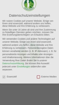 Vorschau der mobilen Webseite www.golfcourse-siebengebirge.de, Waldbrunnen GmbH & Co. KG