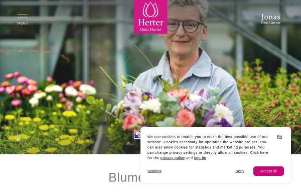 Vorschau von www.blumenherter.de, Blumen Herter