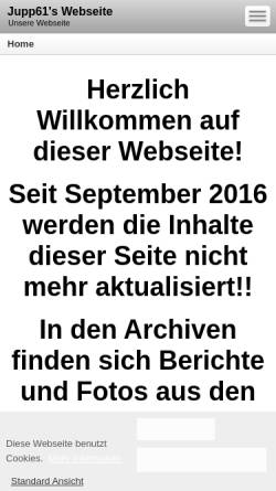 Vorschau der mobilen Webseite jupp61.beepworld.de, Fussballer des SV Diez-Freiendiez