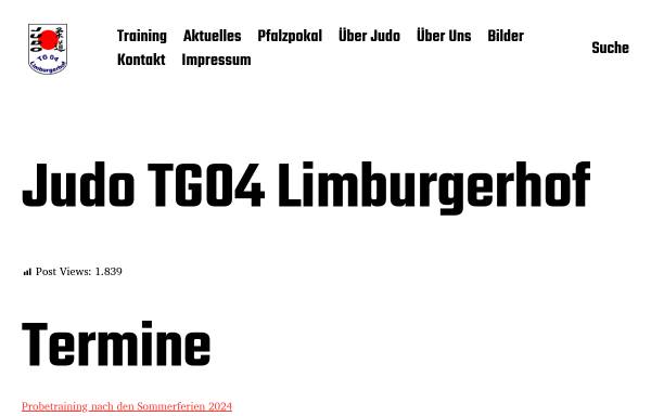 Vorschau von judo-tg04.de, TG04 Limburgerhof