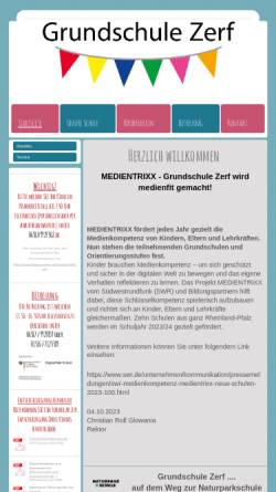 Vorschau der mobilen Webseite www.grundschule-zerf.de, Grundschule Zerf