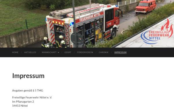Vorschau von www.feuerwehr-nittel.de, Feuerwehr Nittel