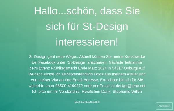 Vorschau von st-design-thomm.de, St-Design Stephanie Wilkin