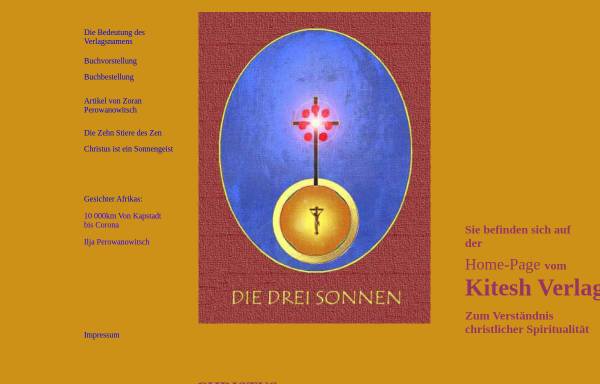 Vorschau von www.kitesh.de, Kitesh-Verlag, Zoran Perowanowitsch