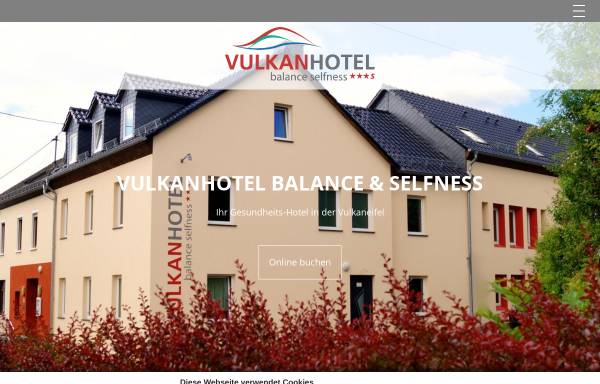 Vorschau von www.balance-hotel-eifel.de, Vulkanhotel Steffeln
