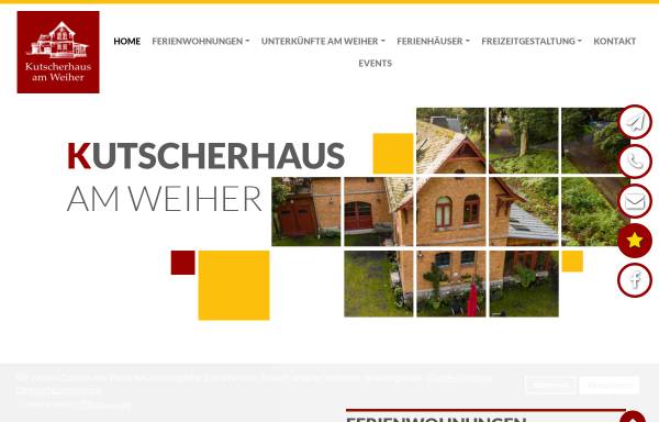 Ferienwohnungen & Event-Location - Kutscherhaus - im Westerwald