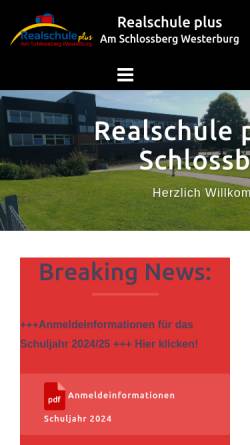 Vorschau der mobilen Webseite www.realschuleplus-westerburg.de, Realschule Plus Westerburg