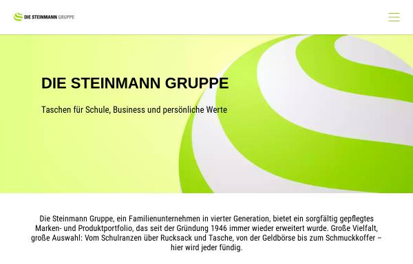 Die Steinmann Gruppe - Alfred Sternjakob GmbH