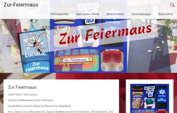 Vorschau von www.zur-feiermaus.de, Zur Feiermaus